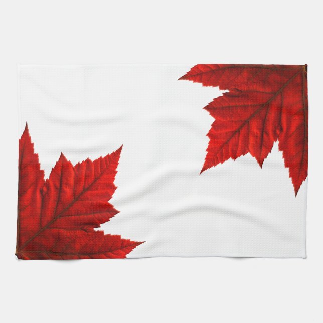 Canada Souvenir Towel Canadian Tea Towel Decor (Horizontal)