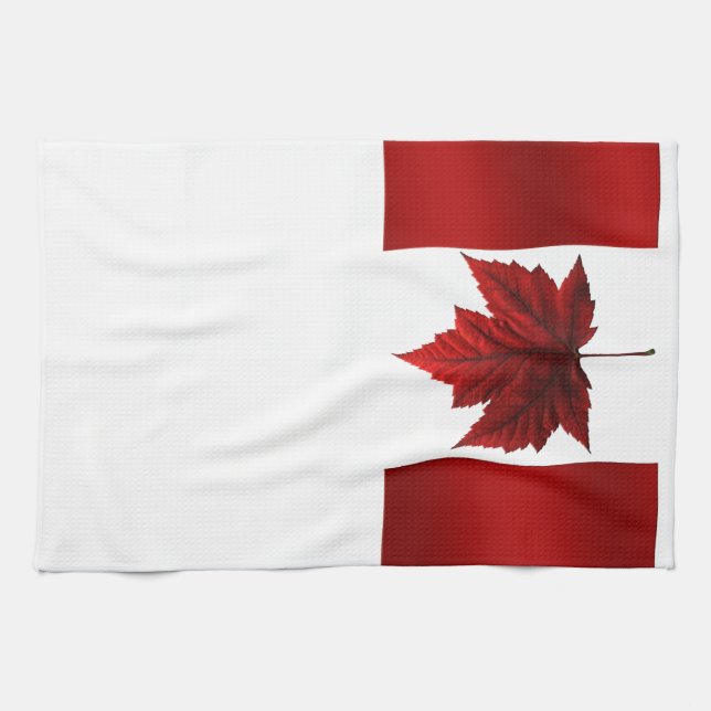 Canada Souvenir Towel Canadian Tea Towel Decor (Horizontal)