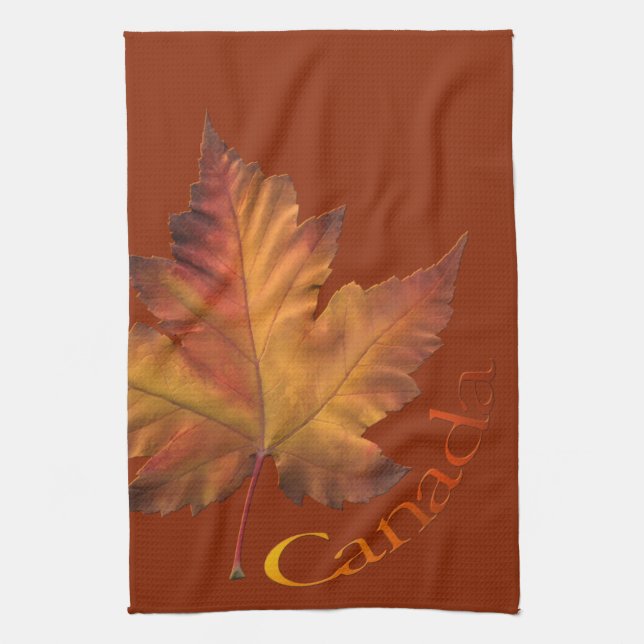 Canada Souvenir Towel Cool Canada Tea Towel Gift (Vertical)