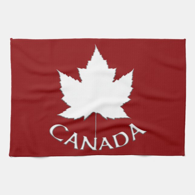 Canada Souvenir Towel Cool Canada Tea Towel Gift (Horizontal)