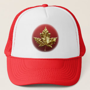 Canada Souvenir Trucker Cap Maple Leaf Canada Caps