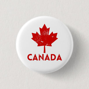 Canada Souvenir Vintage    3 Cm Round Badge