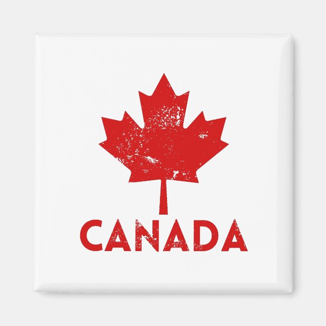 Canada Souvenir Vintage   Magnet (Front)