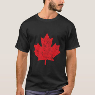 Canada Sports Hoodie Canada Red Maple Leaf Flag T-Shirt