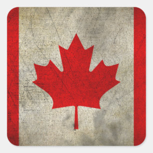 Canada Square Sticker