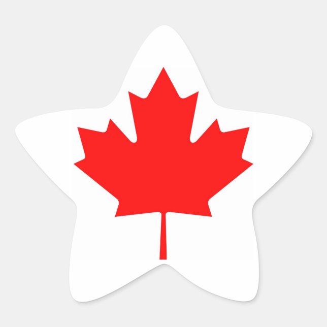 CANADA STAR STICKER (Front)