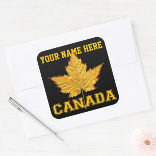 Canada Sticker Customisable Varsity Canada Sticker