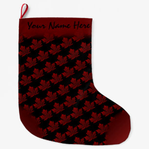 Canada Stocking Canada Christmas Stocking Custom