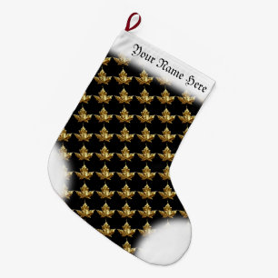 Canada Stocking Canada Christmas Stocking Custom