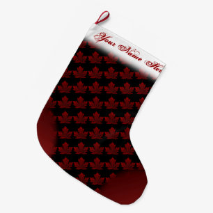 Canada Stocking Canada Christmas Stocking Custom