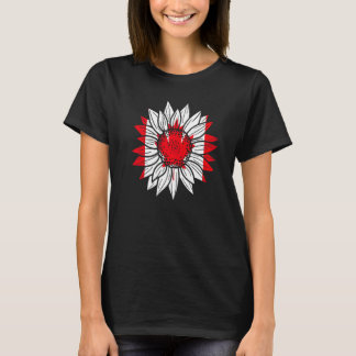Canada Sunflower Canadian Canada T-Shirt