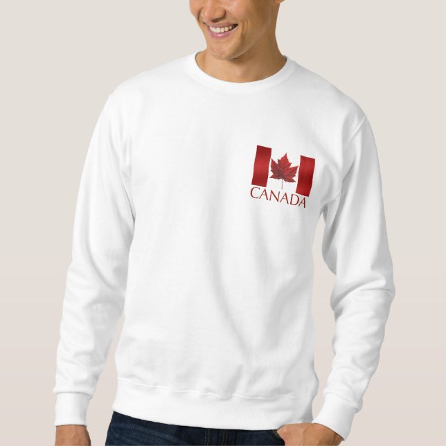 Canada Sweatshirt Canada Flag  Souvenir Sweatshirt (Front)