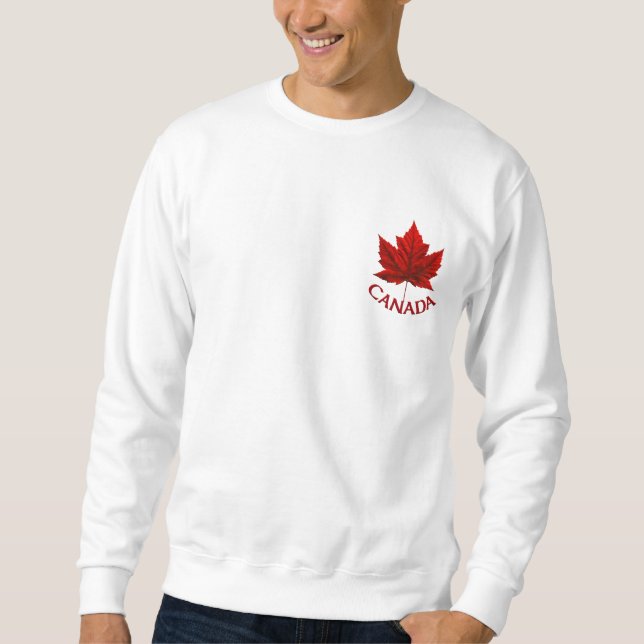 Canada Sweatshirt Canada Flag Souvenir Sweatshirt (Front)