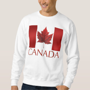 Canada Sweatshirt Canada Flag  Souvenir Sweatshirt