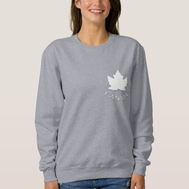 Canada Sweatshirt Women's Canada Shirts Customise (Front)