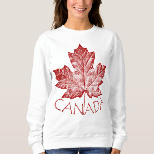 Canada Sweatshirt Women's Cool Canada Shirt Custom