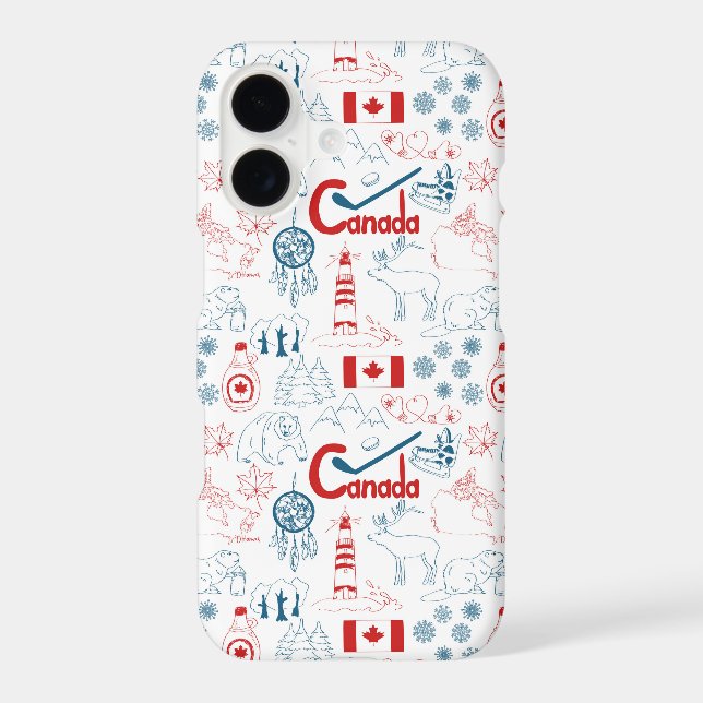 Canada | Symbols Pattern (Back)
