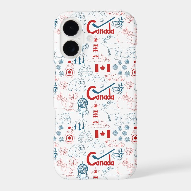 Canada | Symbols Pattern (Back)