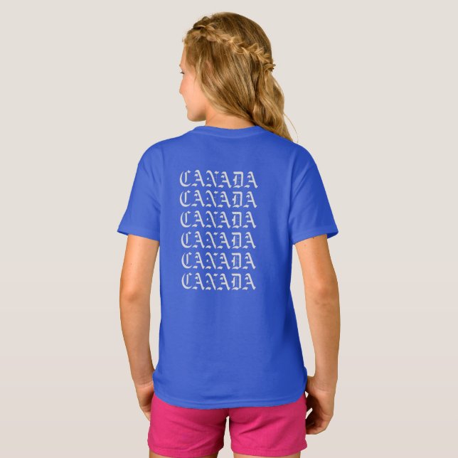 canada  T-Shirt (Back Full)