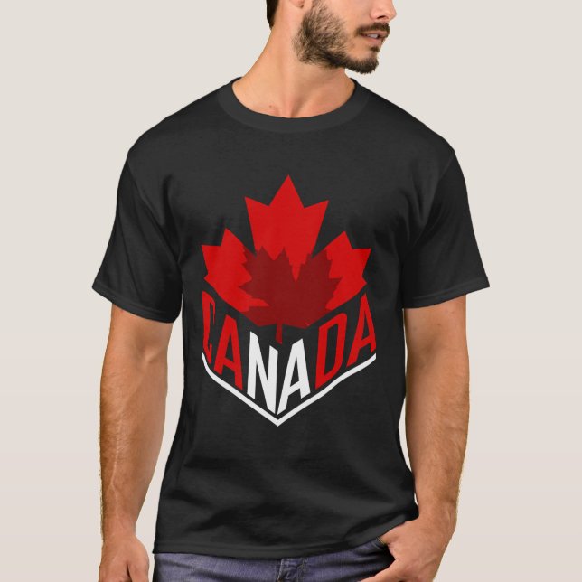 Canada T-Shirt Long Sleeve For Canadians (Front)