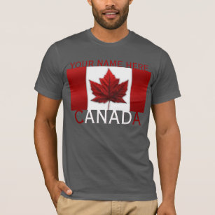 Canada T-shirt Personalised Sm - 6XL Canada Shirt