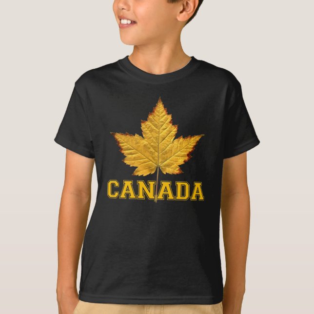 Canada T-shirt Souvenir Unisex Kid's Canada Shirt (Front)