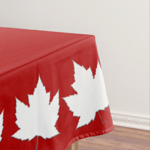 Canada Tablecloth Canada Maple Leaf Tablecloth
