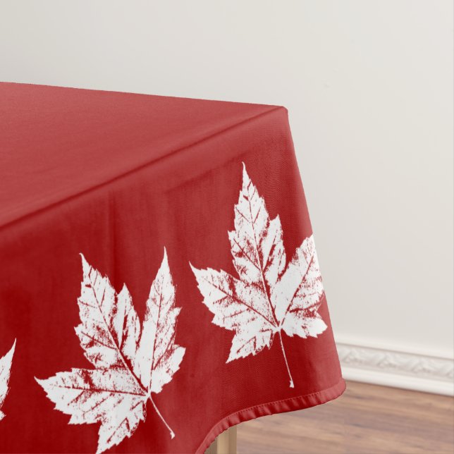 Canada Tablecloth Cool Canada Day Tablecloth (In Situ)