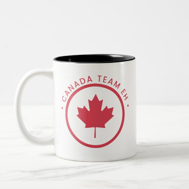 Canada Team Eh Coffee Mug (Left)