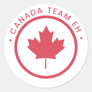 Canada Team Eh Sticker