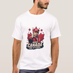 Canada the 51st State Trump Canadian T-Shirt