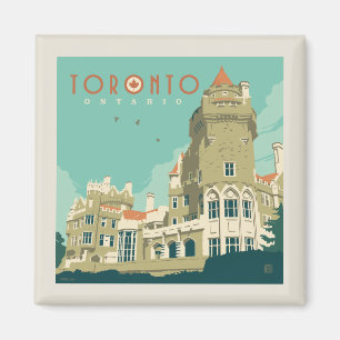 Canada   Toronto, Casa Loma Magnet