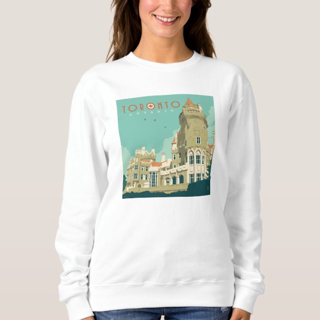 Canada | Toronto, Casa Loma Sweatshirt (Front)