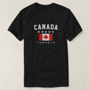 Canada Toronto Five Star Flag T-Shirt