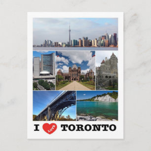 Canada - Toronto - I Love - Postcard