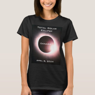 CANADA Total solar eclipse April 8, 2024 T-Shirt