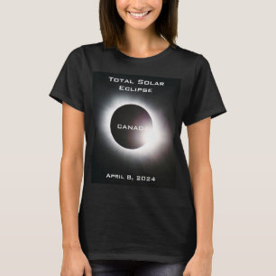 CANADA Total solar eclipse April 8, 2024 T-Shirt