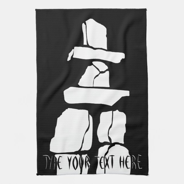 Canada Towel Personalised Vancouver Tea Towel (Vertical)