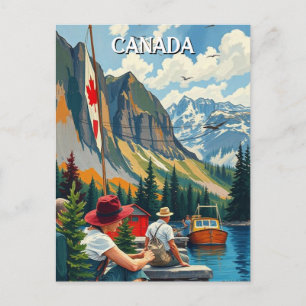 Canada Travel Postcard