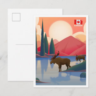Canada Travel Postcard