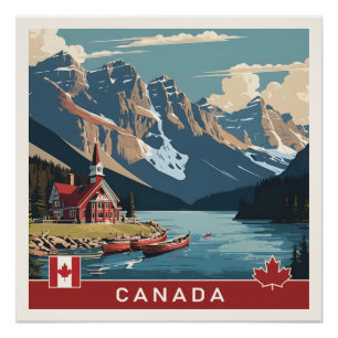 Canada Travel Poster