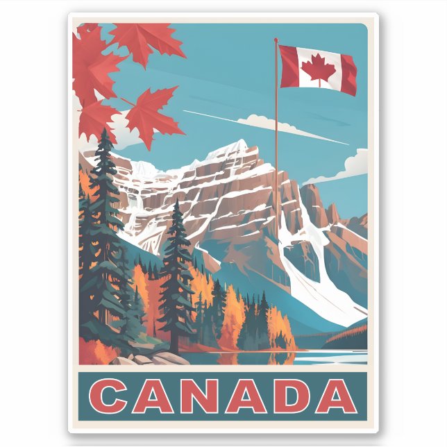 Canada Travel Poster (Front)