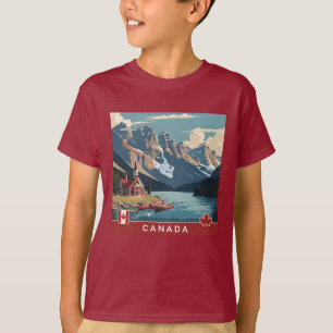 Canada Travel Poster T-Shirt