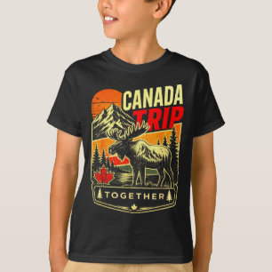 Canada trip moose mountain vacation souvenir T-Shirt