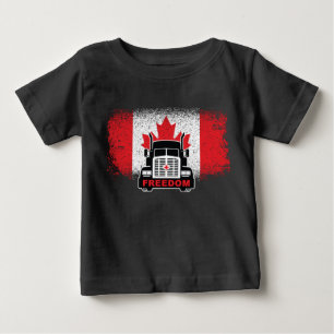 Canada Trucker Freedom Convoy 2022 Baby T-Shirt