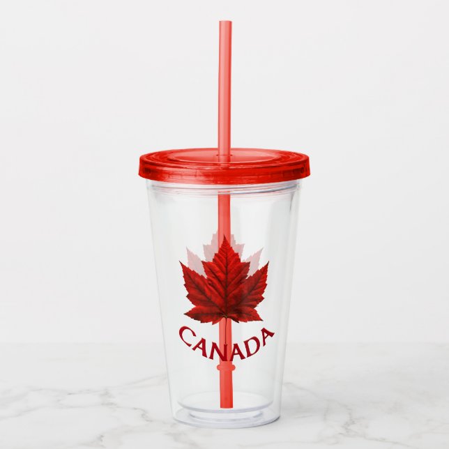 Canada Tumbler Canada Maple Leaf Souvenirs (Front)