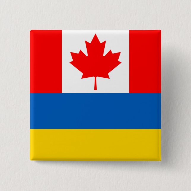 Canada Ukraine Badge (Front)