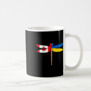 Canada Ukraine Flag Coffee Mug