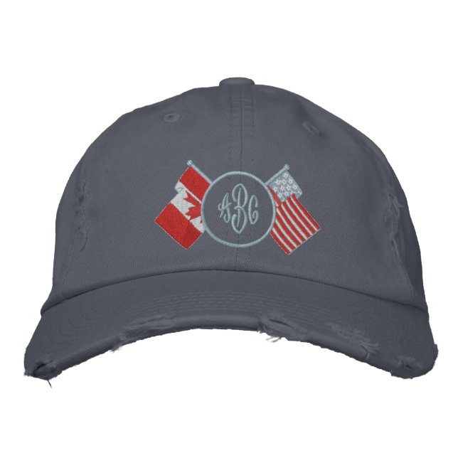 Canada - US- Monogram Hat (Front)