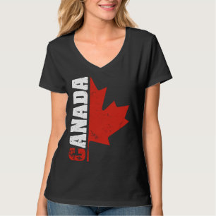 Canada USA America Hockey Canadian Maple Leaf 9 T-Shirt
